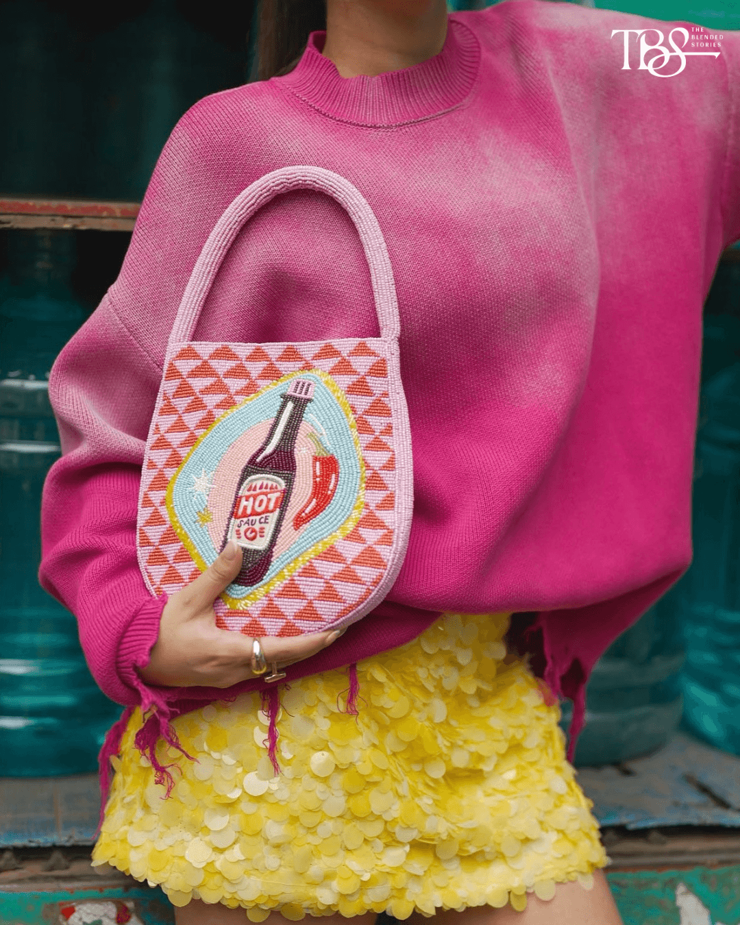 Gaga Bag — Notice Me A playful statement piece for the sister whose accessories are always the conversation starter. Price: ₹7,500