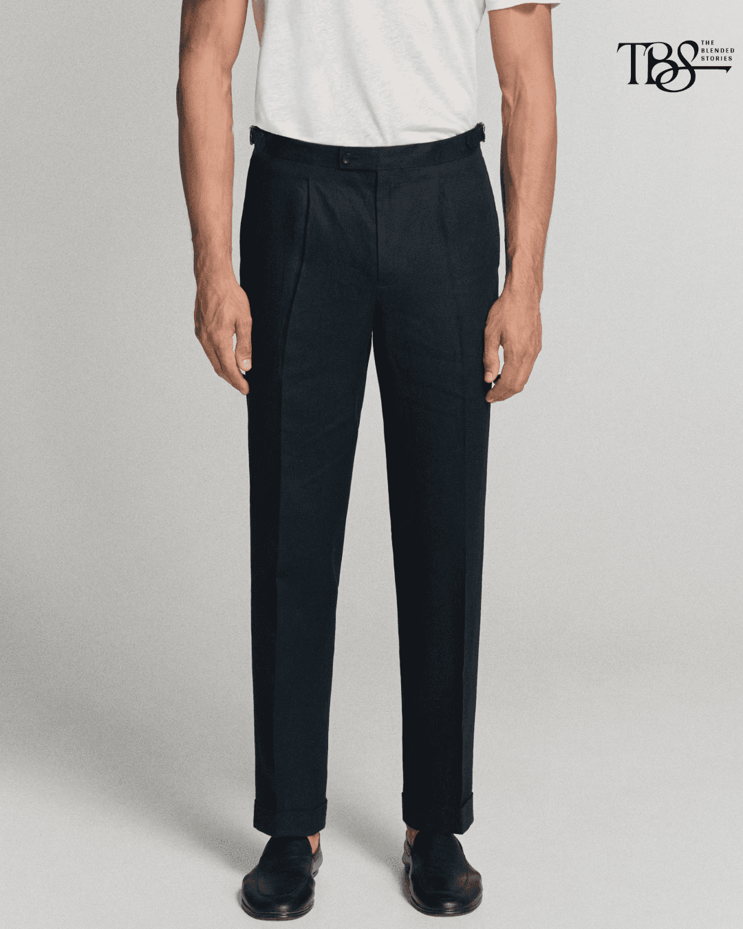Straight Fit Trousers