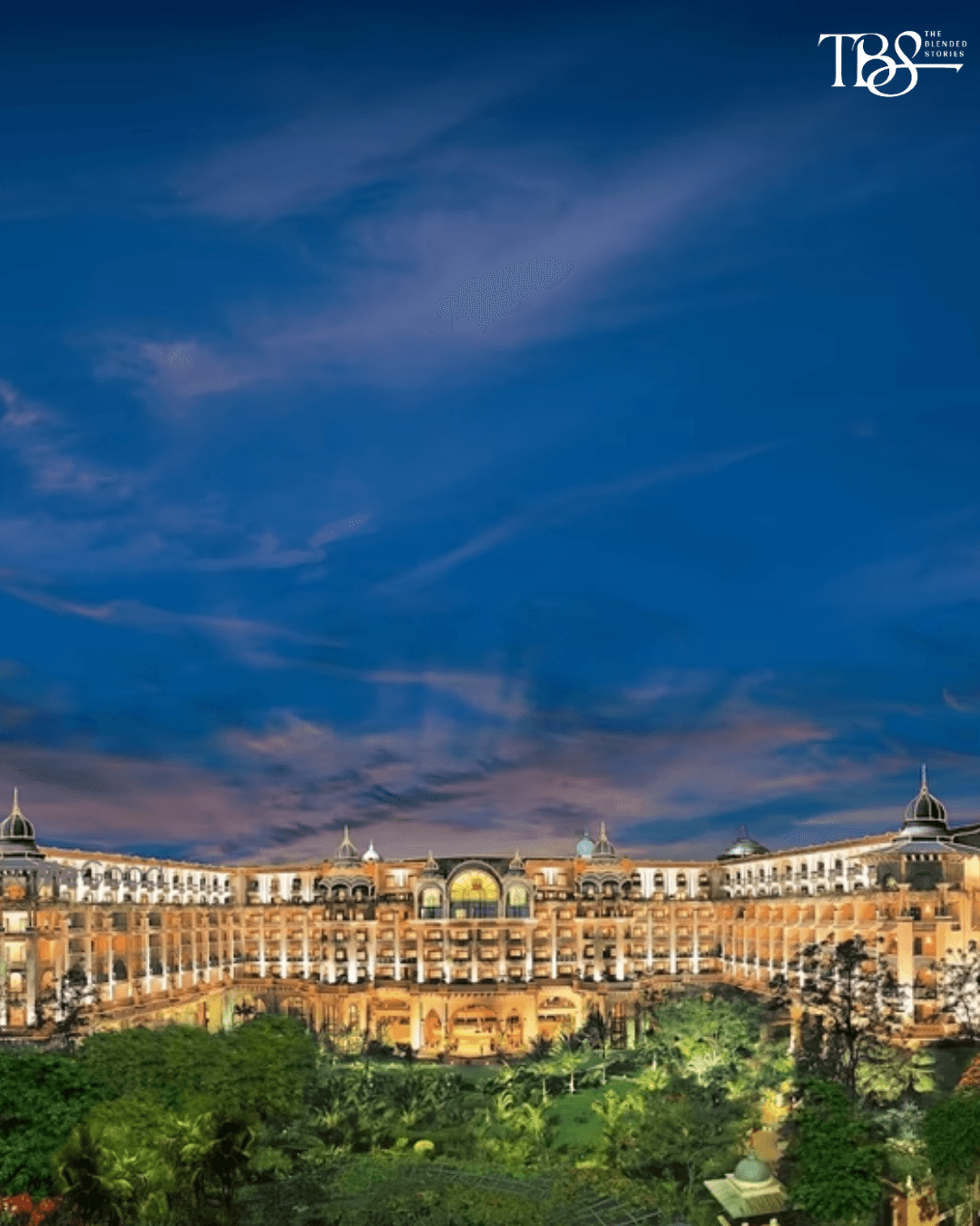 The Leela Palace Bengaluru: A grand escape in the heart of Bengaluru, where old-world opulence meets modern indulgence.