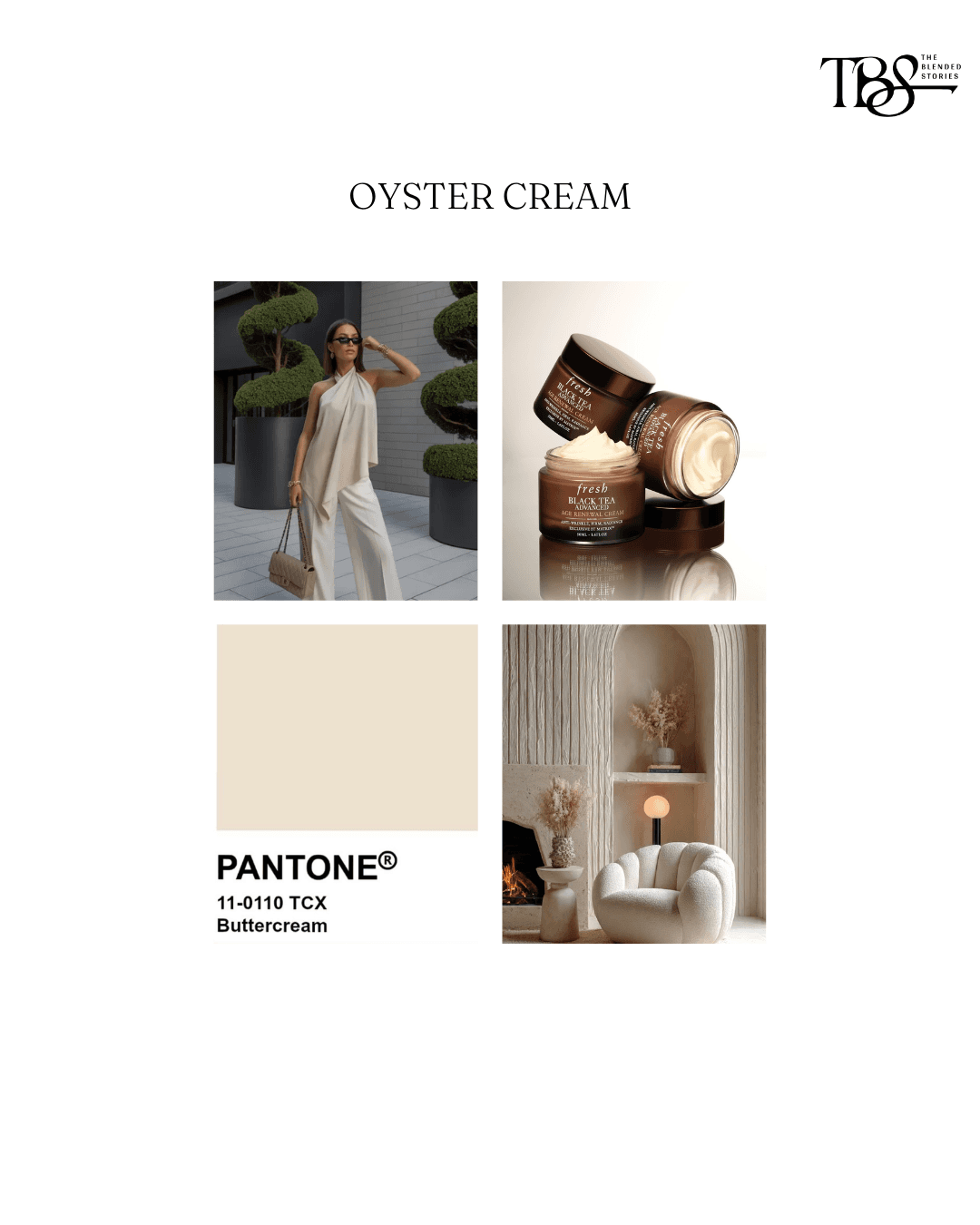 Warmer than white and softer than beige,  oyster cream is becoming the neutral of choice.