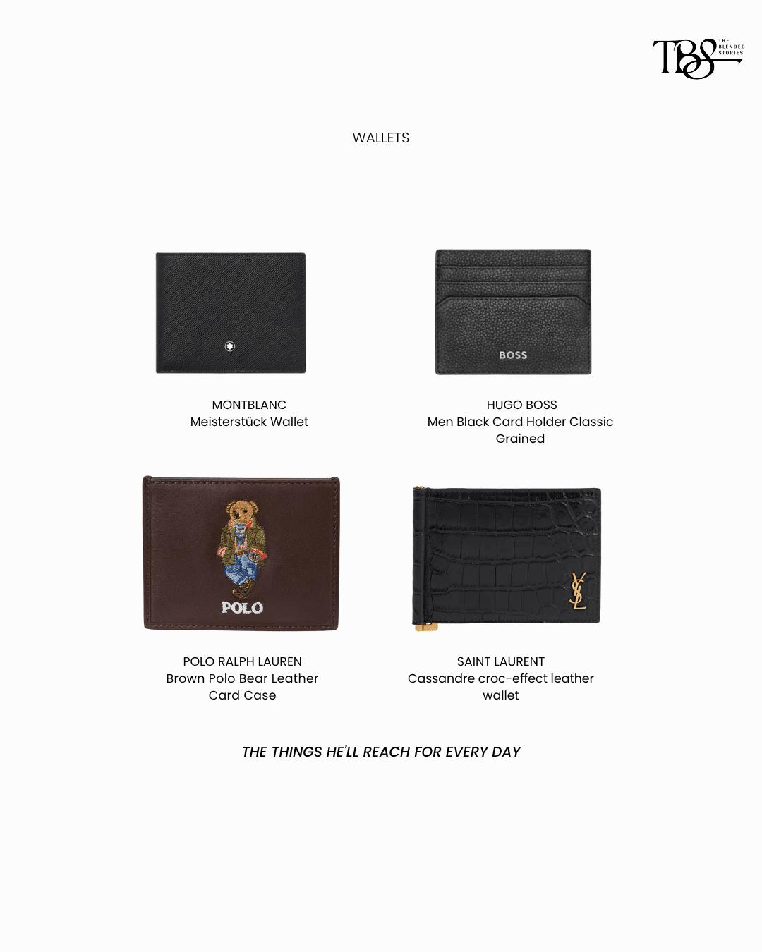 Wallets, card holders and everyday companions built to last.