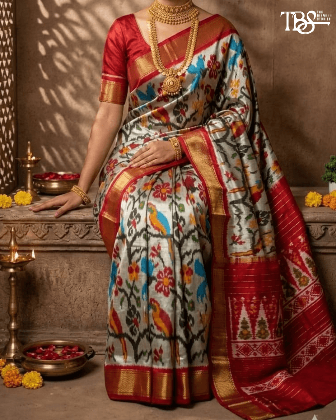 Pochampally Bold ikat patterns that have become part of India’s visual identity.