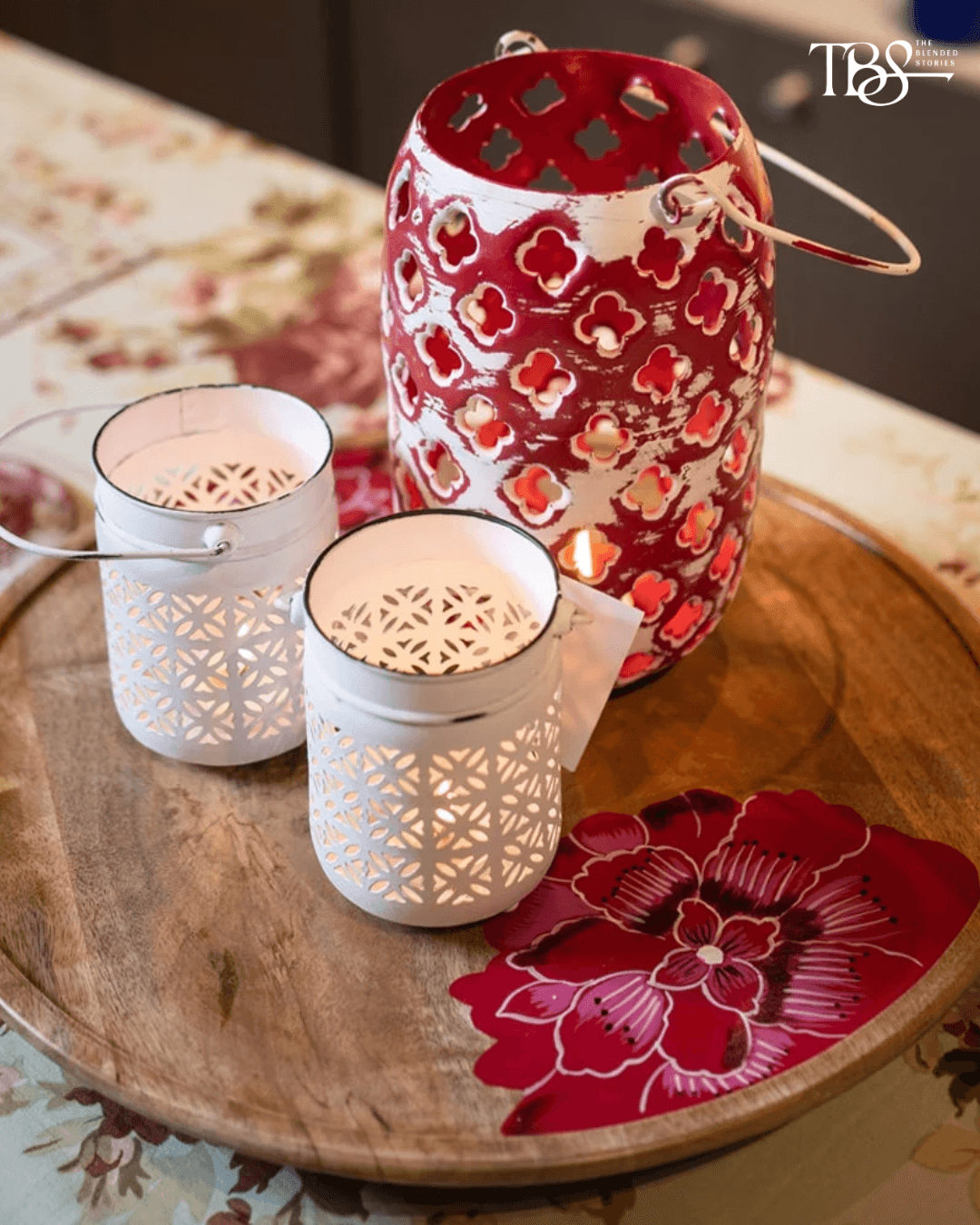 Yellow Marigold's Rustic Candle Holder