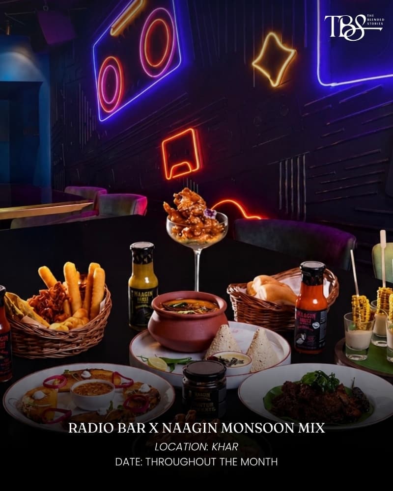 Monsoon evenings are better with good food, great cocktails and even better playlists.